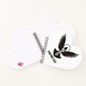 Carnet Dove avec clé (Intérieur)