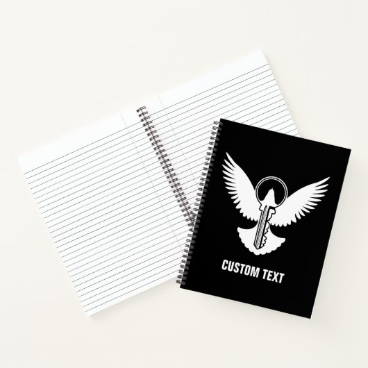 Carnet Dove avec clé (Intérieur)