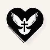 Carnet Dove avec croix (Devant)