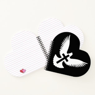 Carnet Dove avec croix