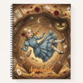 Carnet Down the Rabbit Hole Notebook (Devant)