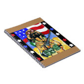 Carnet Doxie Soldier (Côté Droit)