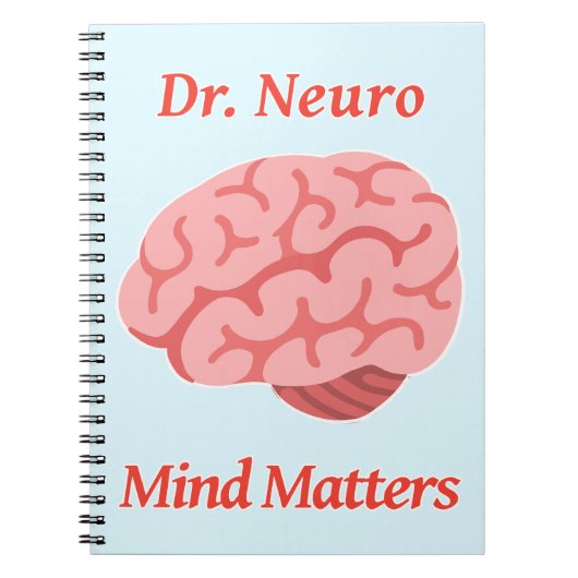 Carnet Dr. Neuro Mind Matters (Devant)