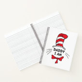 Carnet Dr Seuss | Chat dans le Casquette - Papa Je suis (Intérieur)