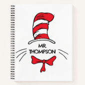 Carnet Dr. Seuss | Chat dans le Chapeau Nom de l'enseigna (Devant)