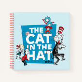 Carnet Dr Seuss | Chat dans le logo du Casquette - Caract (Devant)