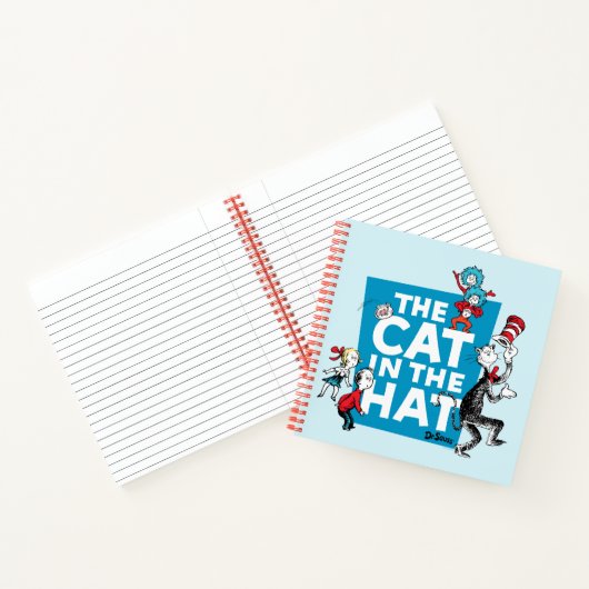 Carnet Dr Seuss | Chat dans le logo du Casquette - Caract (Intérieur)