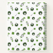 Carnet Dr Seuss | Chat dans le Motif Casquette Clover (Dos)