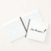 Carnet Dr Seuss | Chat dans l'icône du Casquette Nom pers (Intérieur)