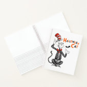 Carnet Dr Seuss | Chat d'Halloween en Casquette (Intérieur)