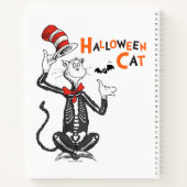 Carnet Dr Seuss | Chat d'Halloween en Casquette (Dos)