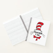 Carnet Dr Seuss | Chat en Casquette - Enseignant Je suis (Intérieur)