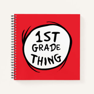 Carnet Dr Seuss   Chose Une Chose Deux - 1ère Chose