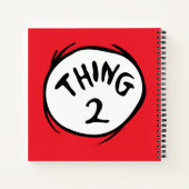 Carnet Dr. Seuss | Chose Une Chose Deux - Chose Deux (Dos)