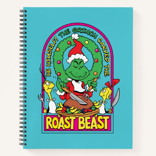 Carnet Dr. Seuss | Graphique de Bête Rôtie (Devant)