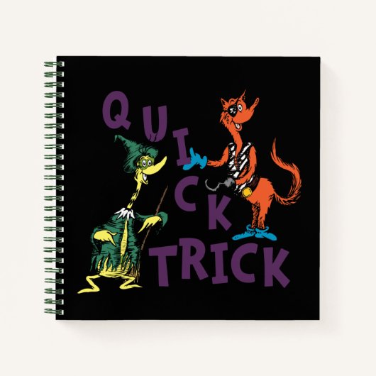 Carnet Dr Seuss | Graphique d'Halloween en raccourci (Devant)