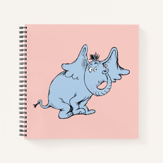 Carnet Dr. Seuss | Horton Côté Regard (Devant)