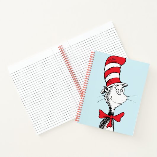 Carnet Dr. Seuss I Chat dans le Casquette debout haut (Intérieur)