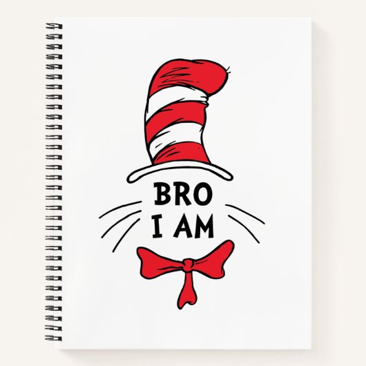 Carnet Dr. Seuss | Le Chat dans le Chapeau - Frère (Devant)