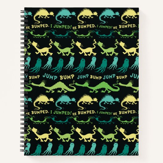 Carnet Dr Seuss | Motif Hallowen "Bump Jump" (Devant)