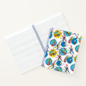 Carnet Dr. Seuss | Personnages avec des crayons motif (Intérieur)