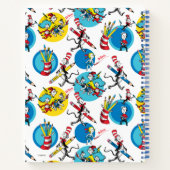 Carnet Dr. Seuss| Personnages avec motif de crayons de de (Dos)