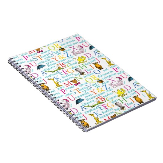 Carnet Dr. Seuss's ABC Pattern with Words (Côté Droit)