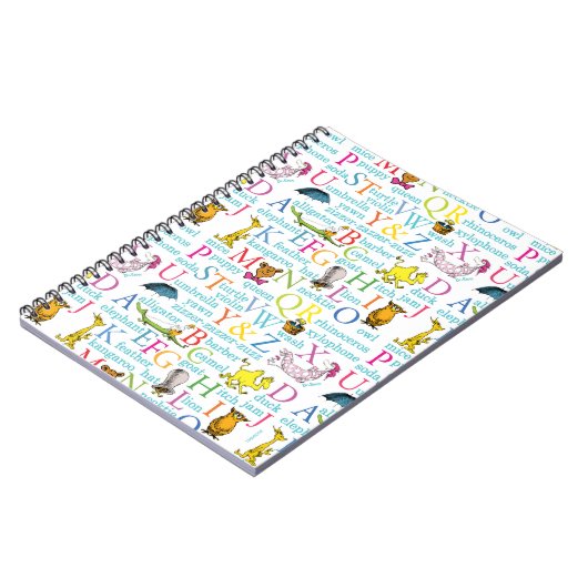 Carnet Dr. Seuss's ABC Pattern with Words (Côté gauche)