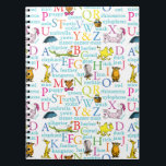 Carnet Dr. Seuss's ABC Pattern with Words<br><div class="desc">This super cute pattern from Dr. Seuss's ABC book features all the letters from the alphabet. Perfect for teaching your child the ABC's!</div>
