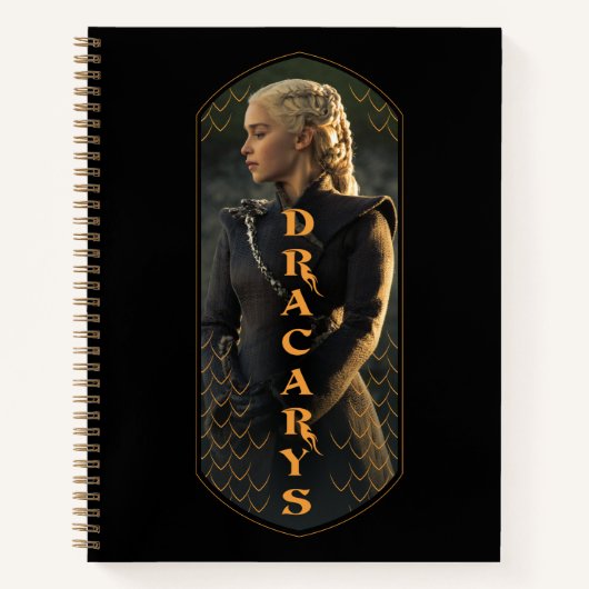 Carnet "Dracarys" Daenerys Targaryen Graphic (Devant)