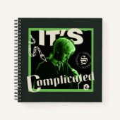Carnet Draco Malfoy - "C'est compliqué" (Devant)