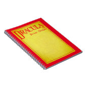 Carnet Dracula Couverture de la première édition (Côté Droit)
