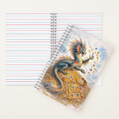 Carnet Dragon Aquatique (À l'intérieur)