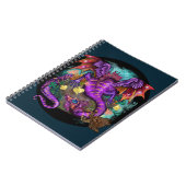 Carnet Dragon aquatique (Côté gauche)