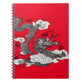 Carnet Dragon asiatique (Devant)
