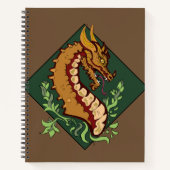 Carnet Dragon Brown stylisé (Devant)