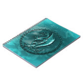 Carnet Dragon celtique bleu (Côté gauche)