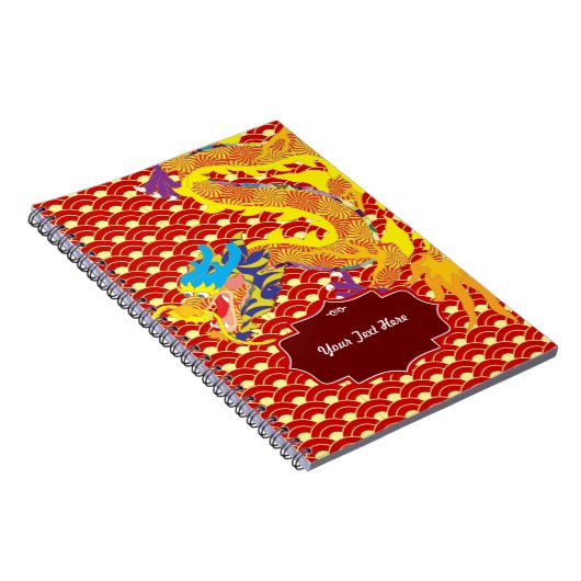 Carnet Dragon chinois (Côté Droit)