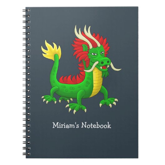 Carnet Dragon Chinois Mythique (Devant)