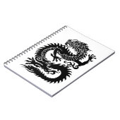 Carnet Dragon chinois traditionnel (Côté gauche)