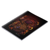 Carnet Dragon (conception de signature) (Côté gauche)