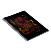 Carnet Dragon (conception de signature) (Côté Droit)