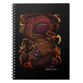 Carnet Dragon (conception de signature) (Devant)