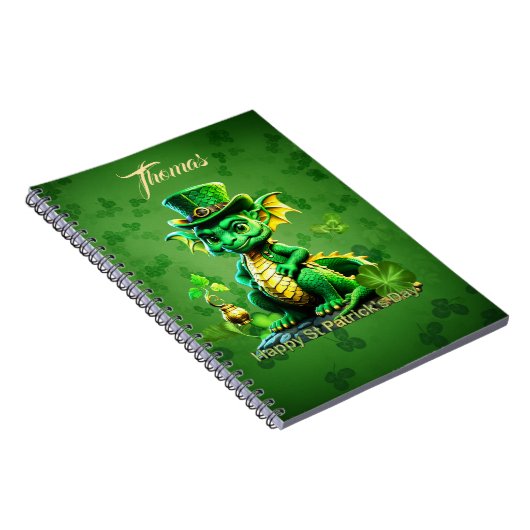 Carnet Dragon de la Saint-Patrick (Côté Droit)