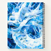 Carnet Dragon de Mosaïque Ciel Bleu (Dos)