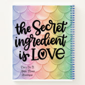 Carnet Dragon De Sirène L'Ingrédient Secret Est Amour (Dos)