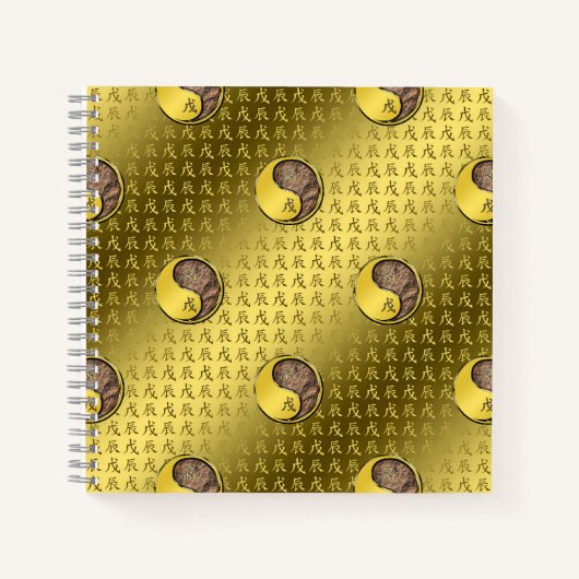 Carnet Dragon de terre (Devant)