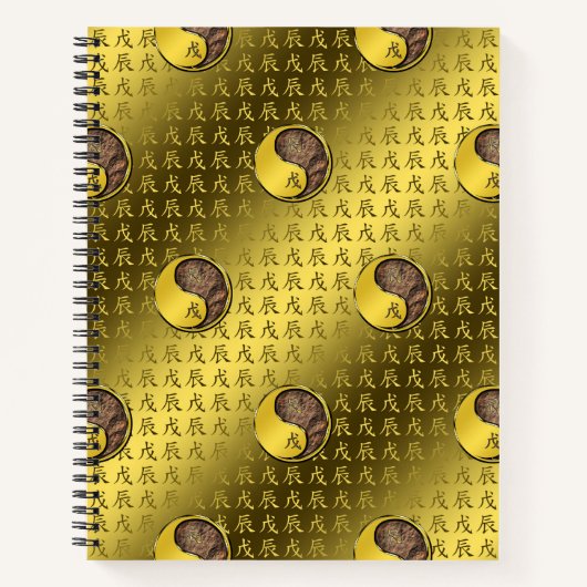 Carnet Dragon de terre (Devant)