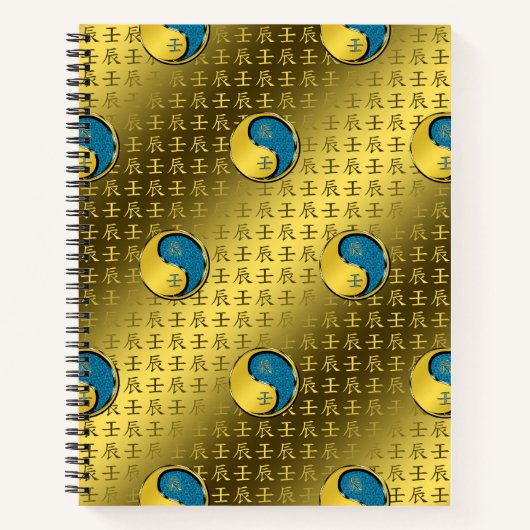 Carnet Dragon d'eau (Devant)