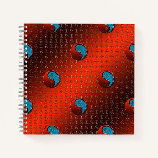 Carnet Dragon d'eau (Devant)